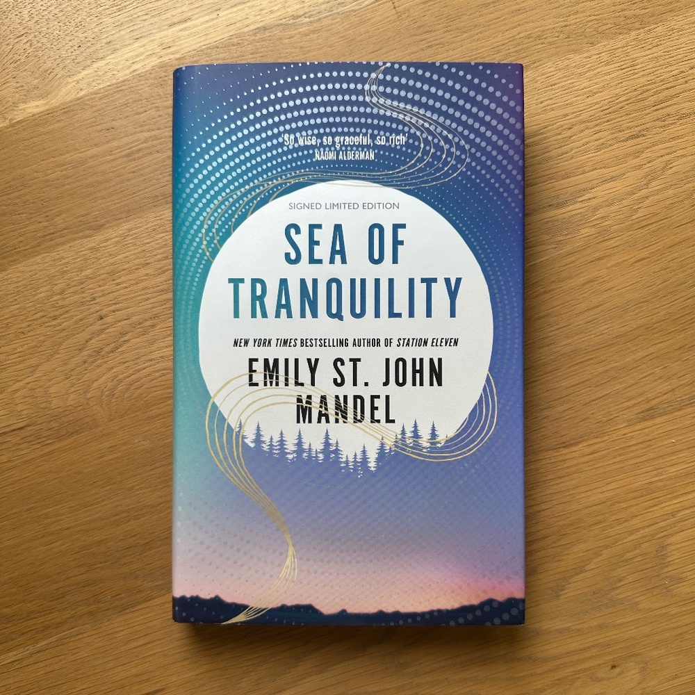 Sea of Tranquility Independent UK Bookshop Signed Limited Edition